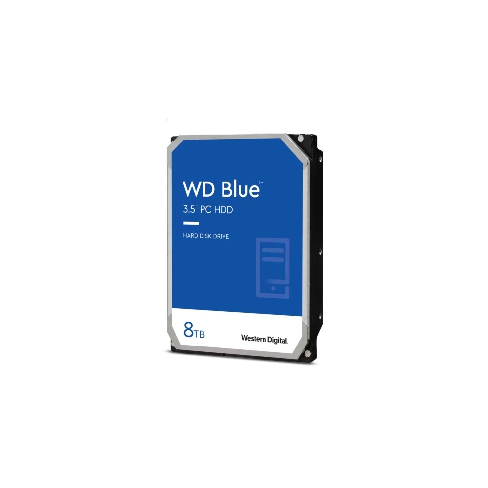 Produktbild för WD Blue WD80EAAZ - hårddisk - 8 TB - SATA 6Gb/s