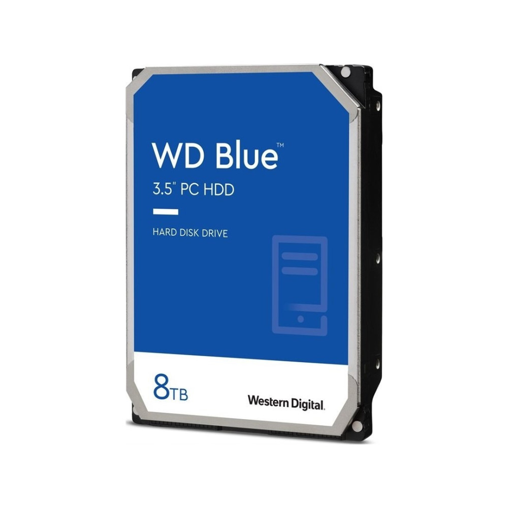 Produktbild för WD Blue WD80EAAZ - hårddisk - 8 TB - SATA 6Gb/s