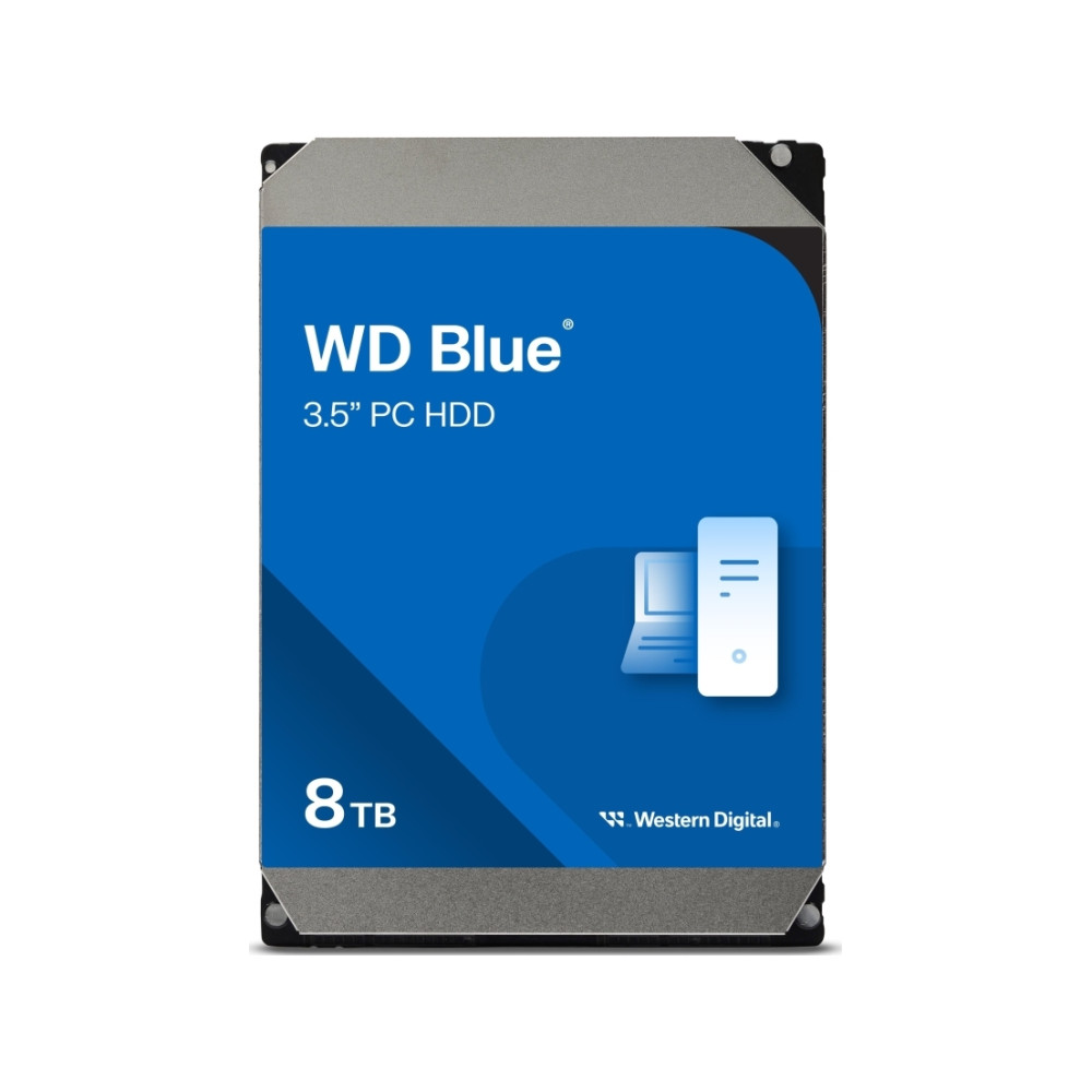 Produktbild för WD Blue WD80EAAZ - hårddisk - 8 TB - SATA 6Gb/s