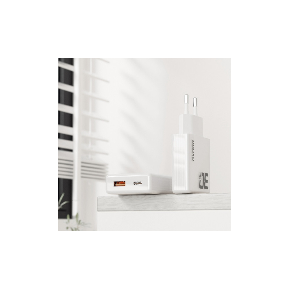 Produktbild för Dudao Charger GaN Dudao A30EU 30W USB-A / USB-C nätladdare