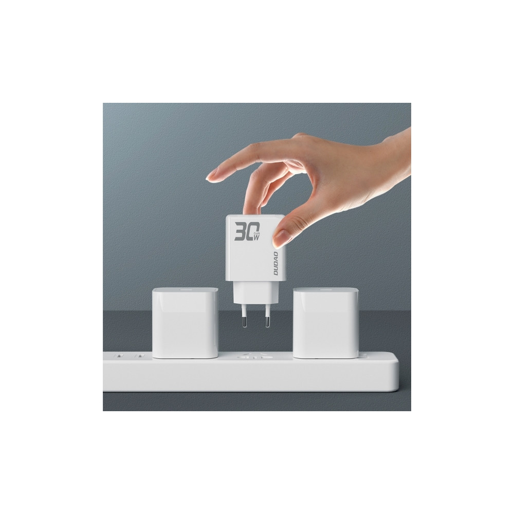 Produktbild för Dudao Charger GaN Dudao A30EU 30W USB-A / USB-C nätladdare