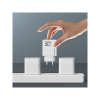 Produktbild för Dudao Charger GaN Dudao A30EU 30W USB-A / USB-C nätladdare