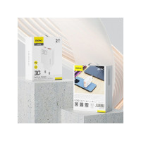 Produktbild för Dudao Charger GaN Dudao A30EU 30W USB-A / USB-C nätladdare