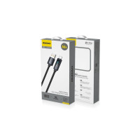 Produktbild för USB-kabel Dudao USB-A till USB-C 1 m flerstaka färger (69766...