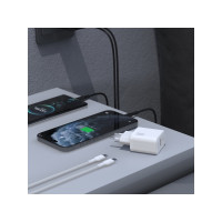 Produktbild för Dudao A26TCEU Adapter 25Watt 1xUSB-C 1xUSB-A (1 m USB-C till...