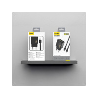 Produktbild för Dudao A26TCEU adapter 25W 1xUSB-C 1xUSB-A 1 m USB-C-kabel in...