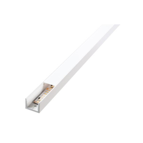 sg armaturen SG ARMATUREN StripLine 1,8 m vit profil med tillbyggnad