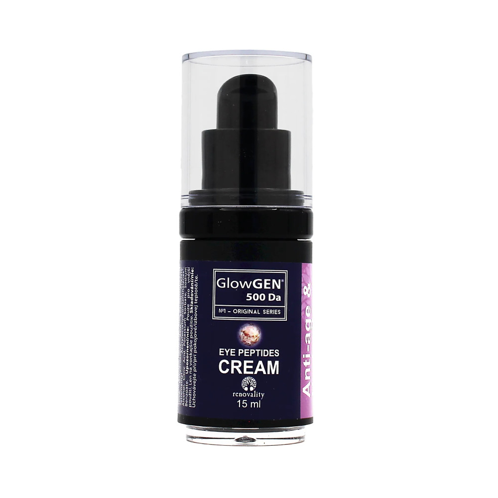 Produktbild för Renovality GlowGEN 500 Da Eye Peptides Cream 15ml