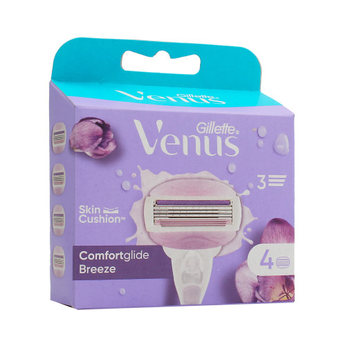 Gillette Gillette Venus Comfortglide Breeze Replacement Heads 4pcs