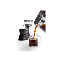 Produktbild för De'Longhi Clessidra ICM17210 - kaffemaskin - silver