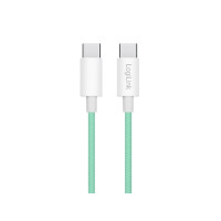 Produktbild för LogiLink CU0347, 1 m, USB C, USB C, USB 2.0, 0,48 Gbit/sek,...