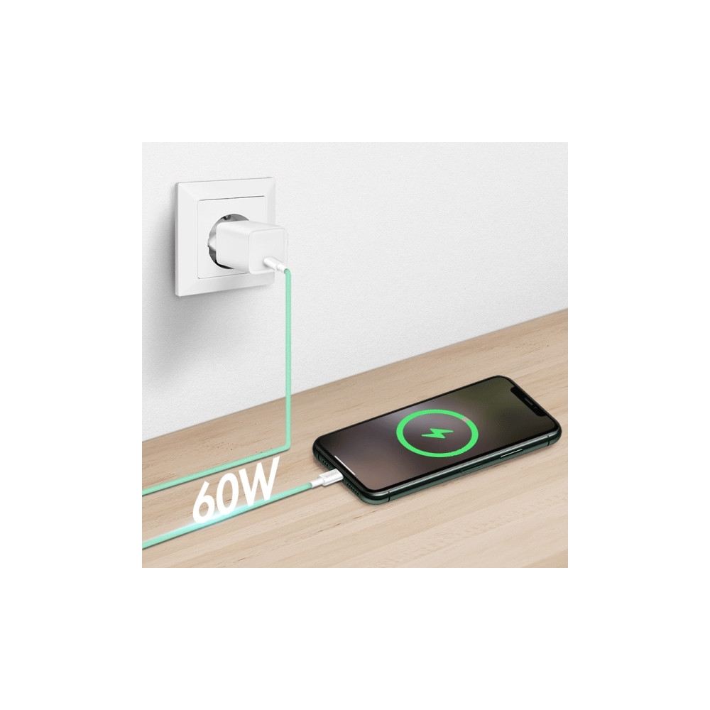 Produktbild för LogiLink CU0347, 1 m, USB C, USB C, USB 2.0, 0,48 Gbit/sek,...