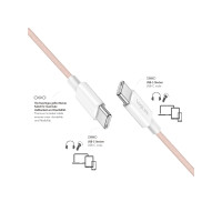 Produktbild för LogiLink CU0343, 1,5 m, USB C, USB C, USB 2.0, 0,48 Gbit/sek...
