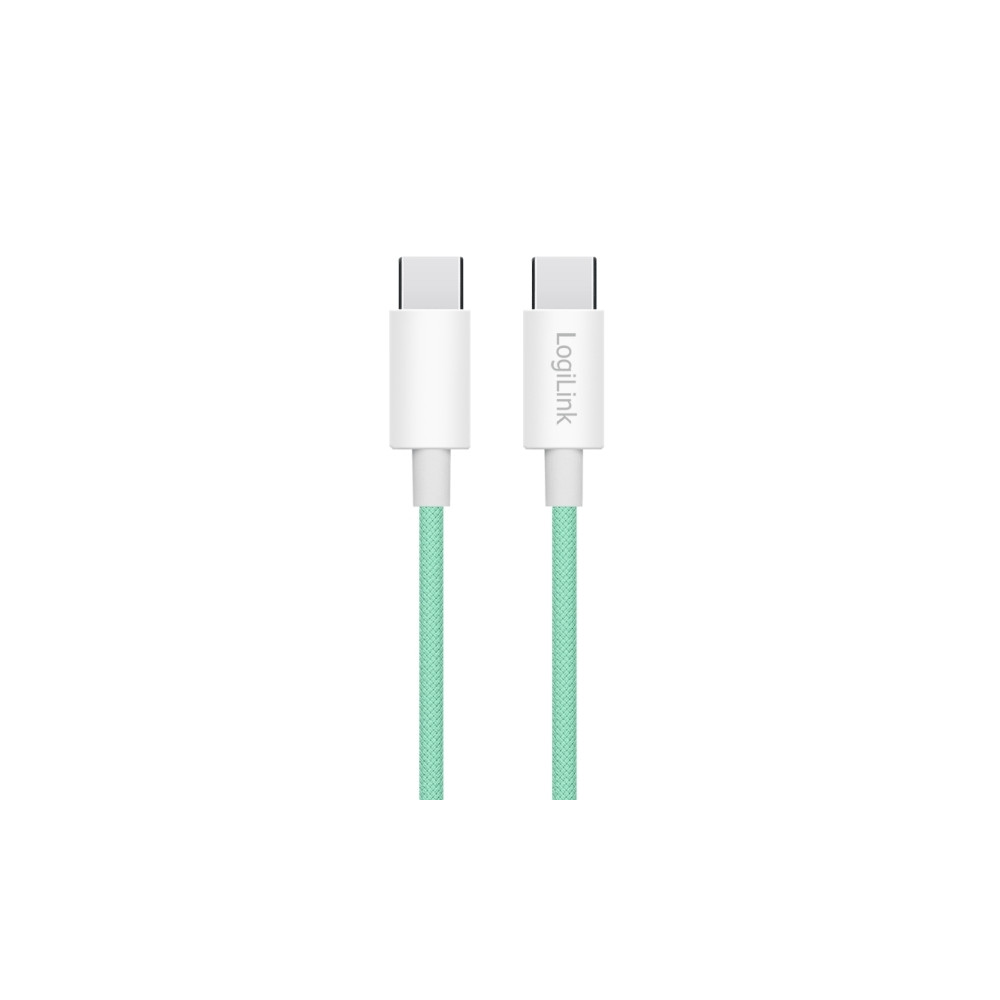 Produktbild för LogiLink CU0348, 1,5 m, USB C, USB C, USB 2.0, 0,48 Gbit/sek...