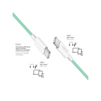Produktbild för LogiLink CU0348, 1,5 m, USB C, USB C, USB 2.0, 0,48 Gbit/sek...
