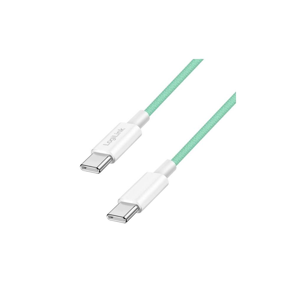 Produktbild för LogiLink CU0348, 1,5 m, USB C, USB C, USB 2.0, 0,48 Gbit/sek...