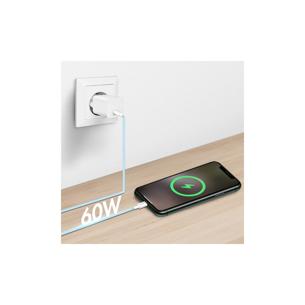 Produktbild för LogiLink CU0349, 1,5 m, USB C, USB C, USB 2.0, 0,48 Gbit/sek...