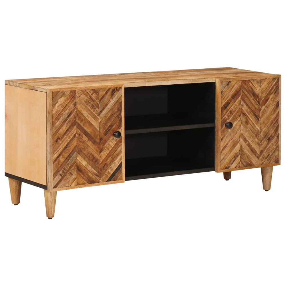 Produktbild för Förvaringsskåp Brun 105 x 33,5 x 46 cm Massivt mangoträ