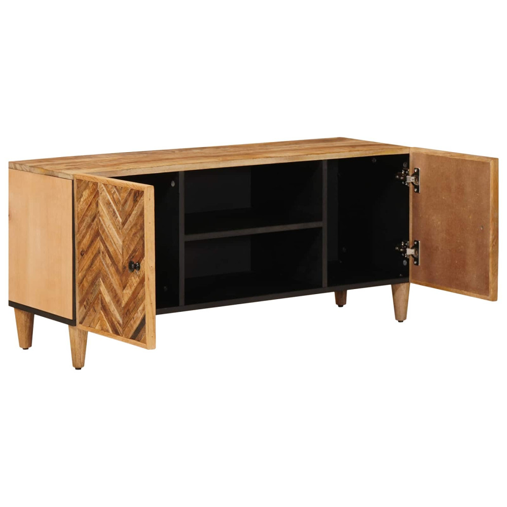 Produktbild för Förvaringsskåp Brun 105 x 33,5 x 46 cm Massivt mangoträ