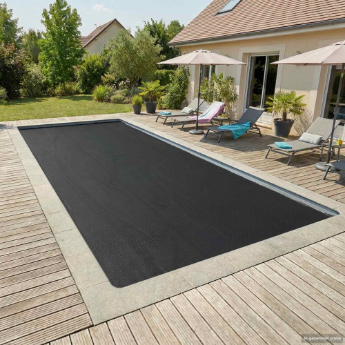 vidaXL Solar Pool Cover Tung Kvalitet 975 x 488 cm 200 μm Fyrkantig PE