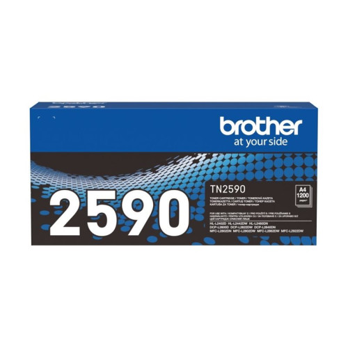 Brother Brother TN2590 - svart - original - tonerkassett
