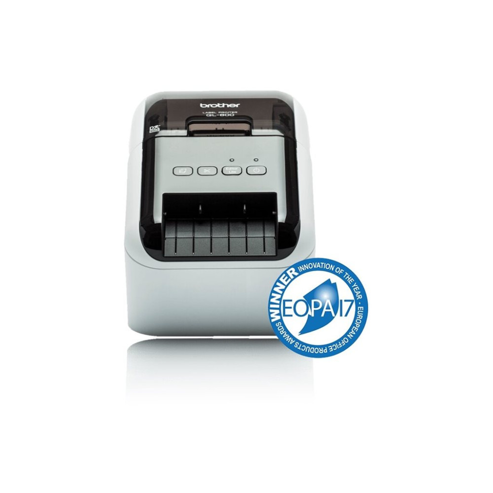 Produktbild för Brother QL-800 - etikettskrivare - dubbelfärgad (monokrom) - direkt termisk