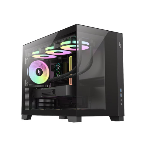 GameMax GameMax Infinity NEX C33 BK - mATX-fodral - micro ATX