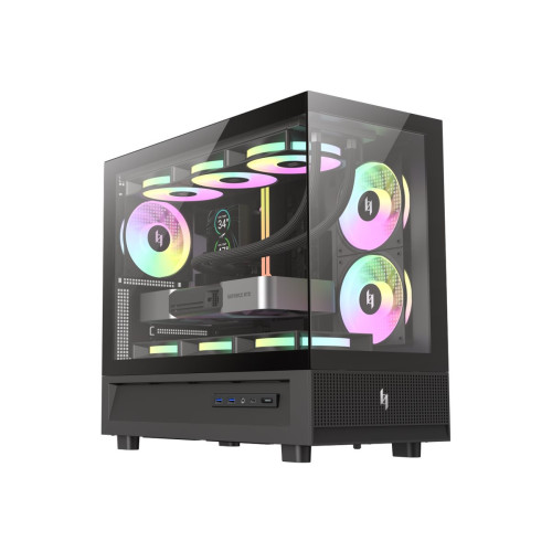 GameMax GameMax Infinity NEX C31 BK - mATX-fodral - micro ATX