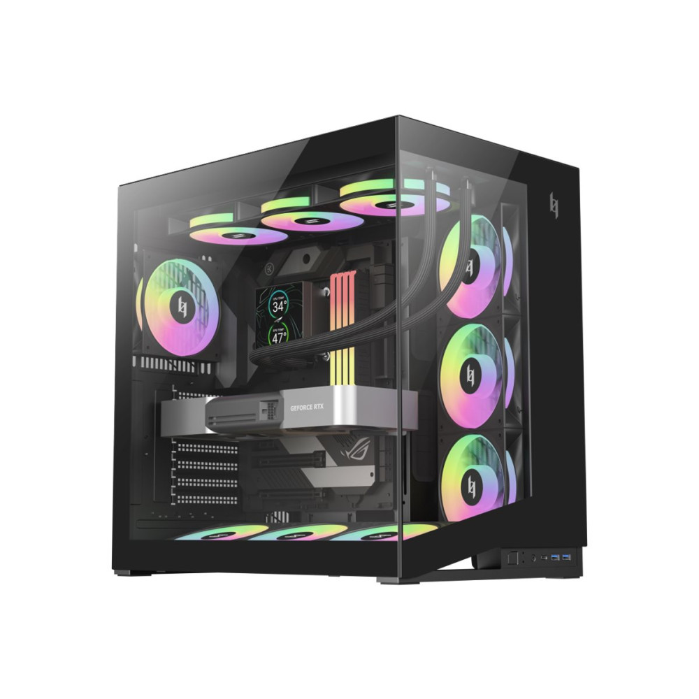 Produktbild för GameMax Infinity NEX C56 BK - mid tower - ATX