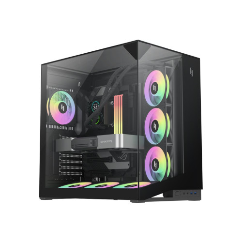 GameMax GameMax Infinity NEX C56 VC BK - mid tower - ATX