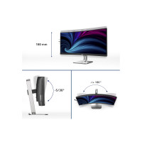 Produktbild för Philips 34B2U5600C - 5000 Series - LED-skärm - böjd - 34" - HDR