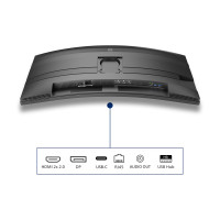 Produktbild för Philips 34B2U5600C - 5000 Series - LED-skärm - böjd - 34" - HDR