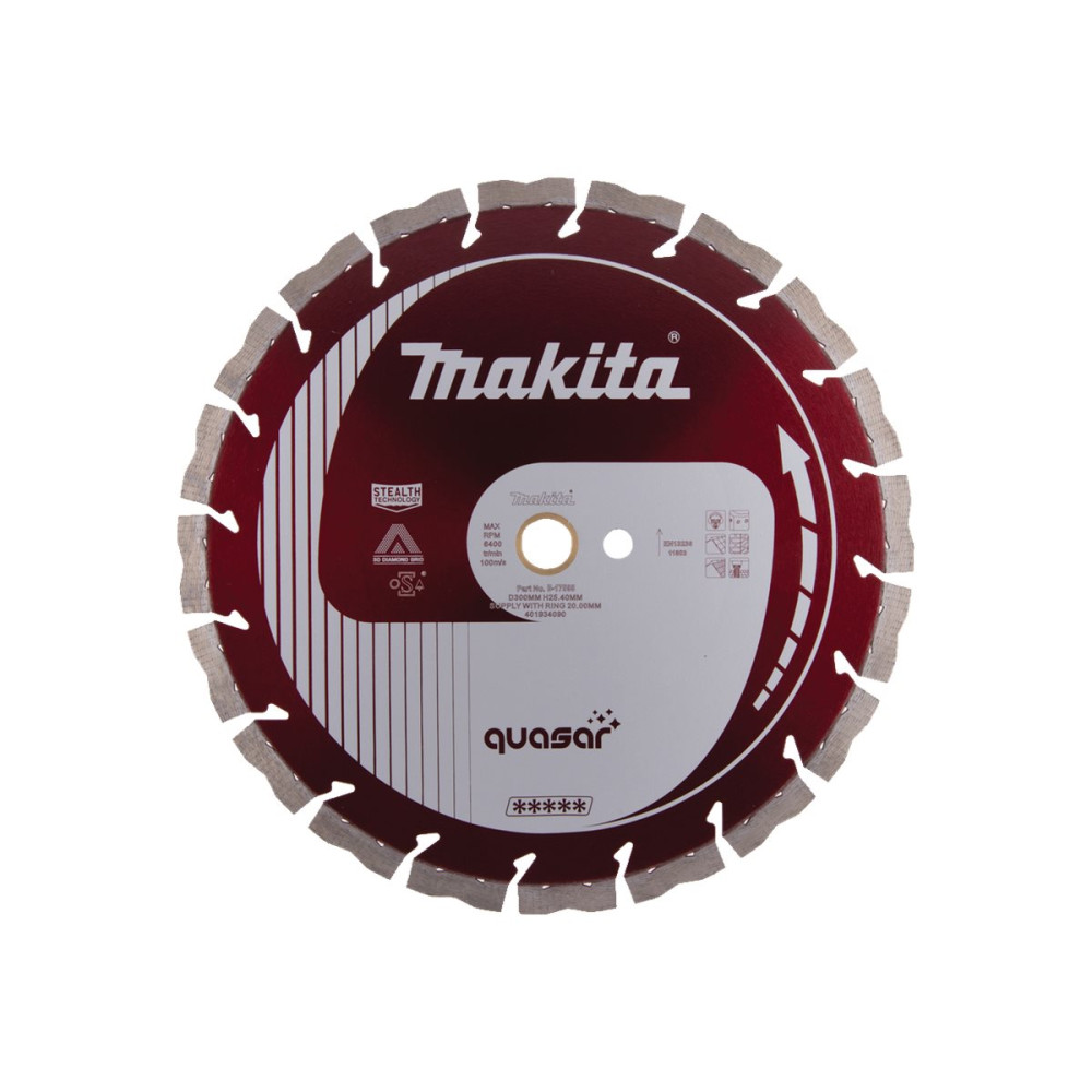 Produktbild för Makita Quasar skärskiva i diamant - för multimaterial