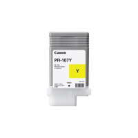 Produktbild för Canon PFI-107 Y - gul - original - bläcktank