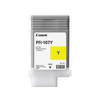 Produktbild för Canon PFI-107 Y - gul - original - bläcktank