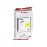 Produktbild för Canon PFI-107 Y - gul - original - bläcktank