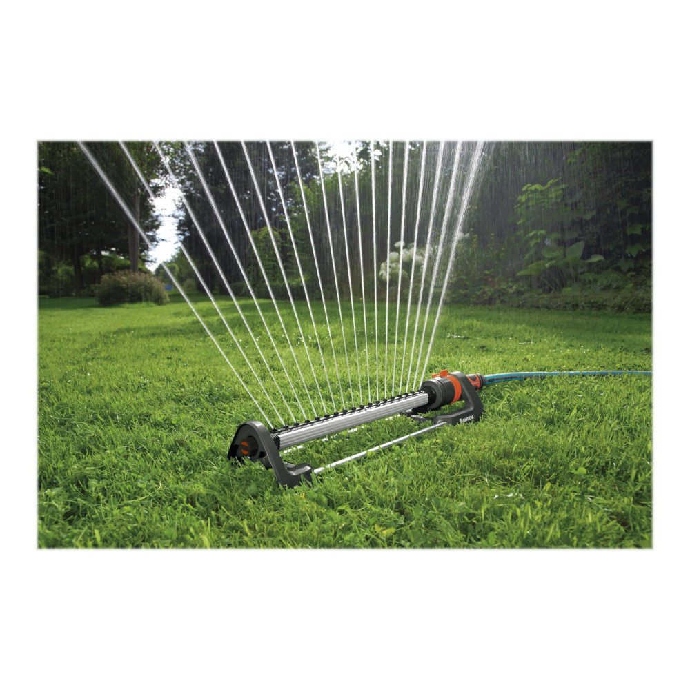 Produktbild för Gardena Aqua L - pendlande sprinkler - svart, orange