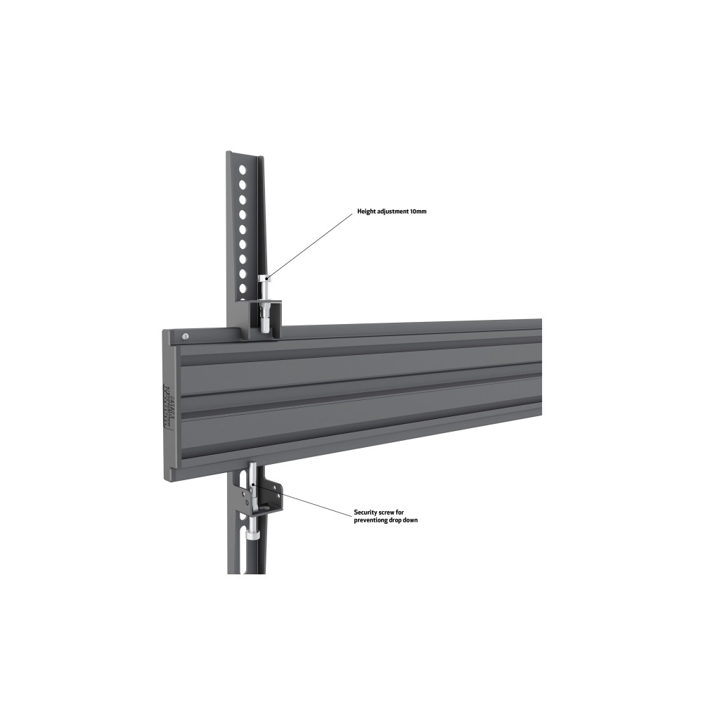 Produktbild för Multibrackets M Pro Series monteringssats - för LCD-display - fast - svart