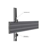 Produktbild för Multibrackets M Pro Series monteringssats - för LCD-display - fast - svart