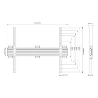 Produktbild för Multibrackets M Pro Series monteringssats - för LCD-display - fast - svart