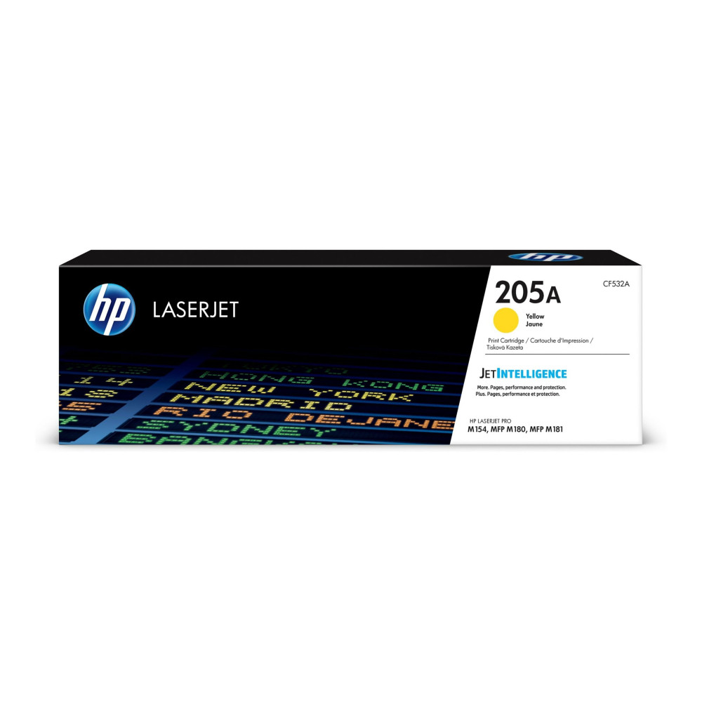 Produktbild för HP 205A - gul - original - LaserJet - tonerkassett (CF532A)