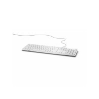 Produktbild för Dell KB216 - tangentbord - QWERTY - USA, internationellt - vit Inmatningsenhet