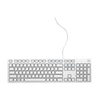 Produktbild för Dell KB216 - tangentbord - QWERTY - USA, internationellt - vit Inmatningsenhet
