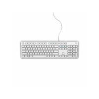 Produktbild för Dell KB216 - tangentbord - QWERTY - USA, internationellt - vit Inmatningsenhet