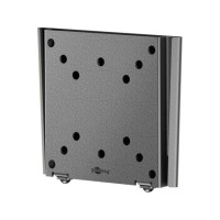 Produktbild för Goobay Basic monteringssats - liten - för platt panel - locking mechanism, anti-vibration joint - svart