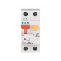 Produktbild för Eaton jordfels-/skyddsbrytare PKNM-10/1N/C/003-A 2P 10A C 0,...