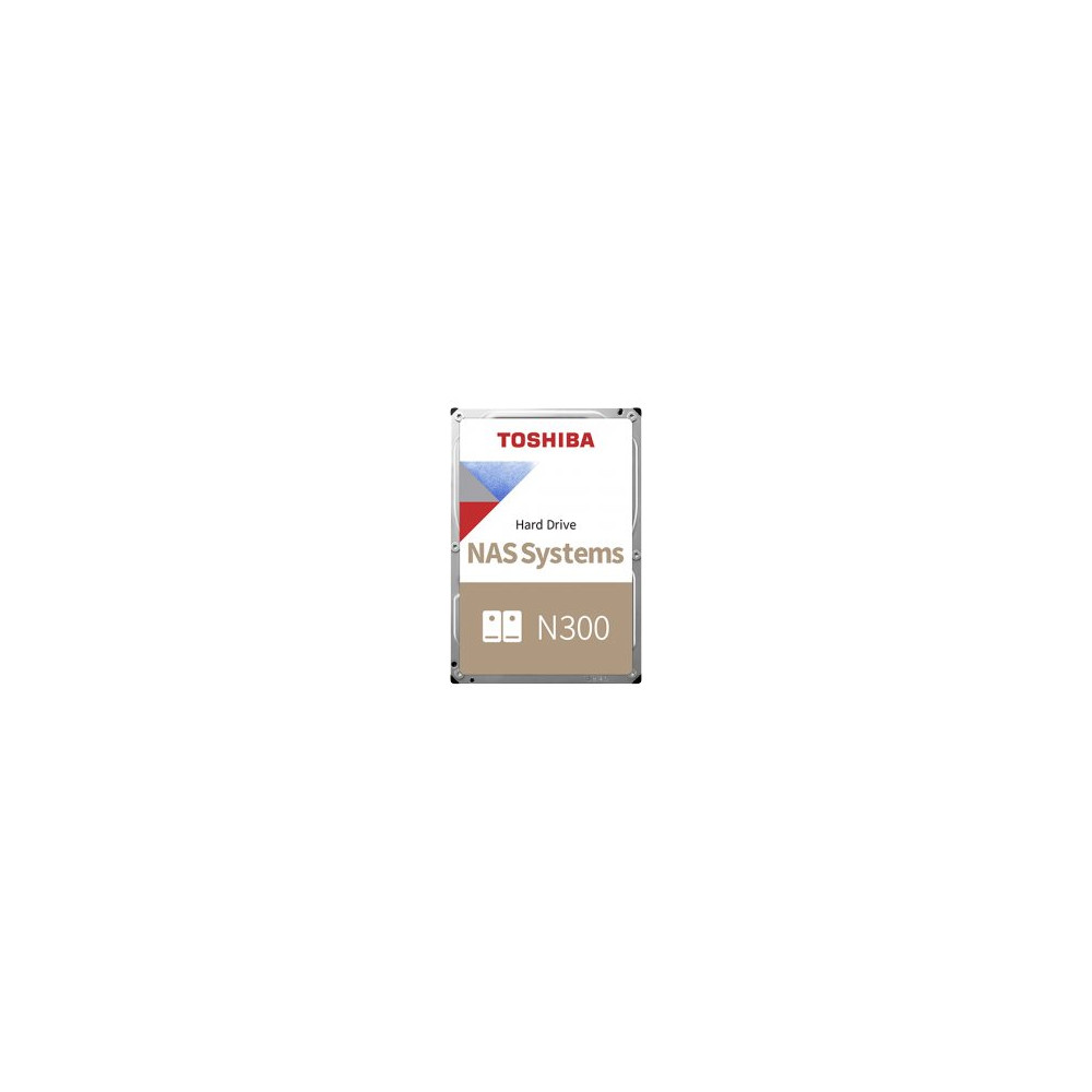 Produktbild för Toshiba N300 NAS - hårddisk - 4 TB - SATA 6Gb/s