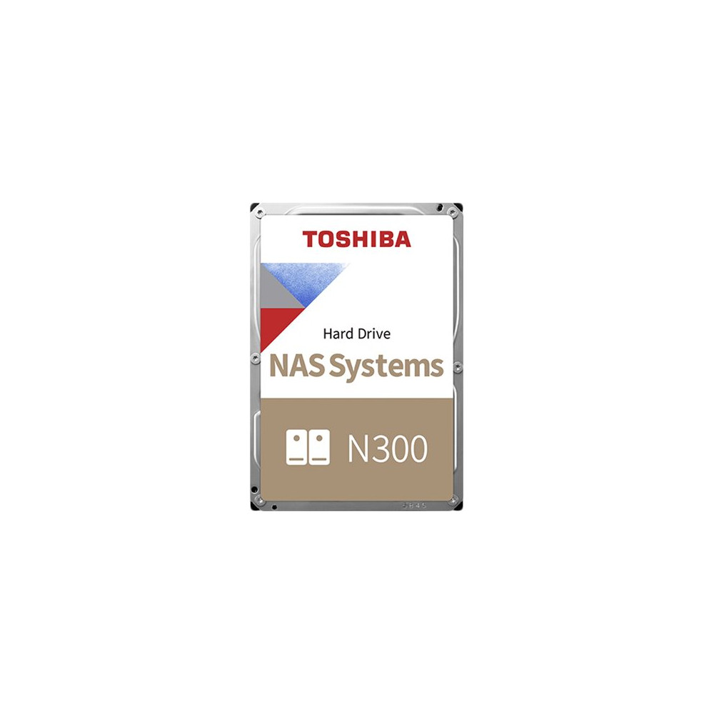 Produktbild för Toshiba N300 NAS - hårddisk - 4 TB - SATA 6Gb/s