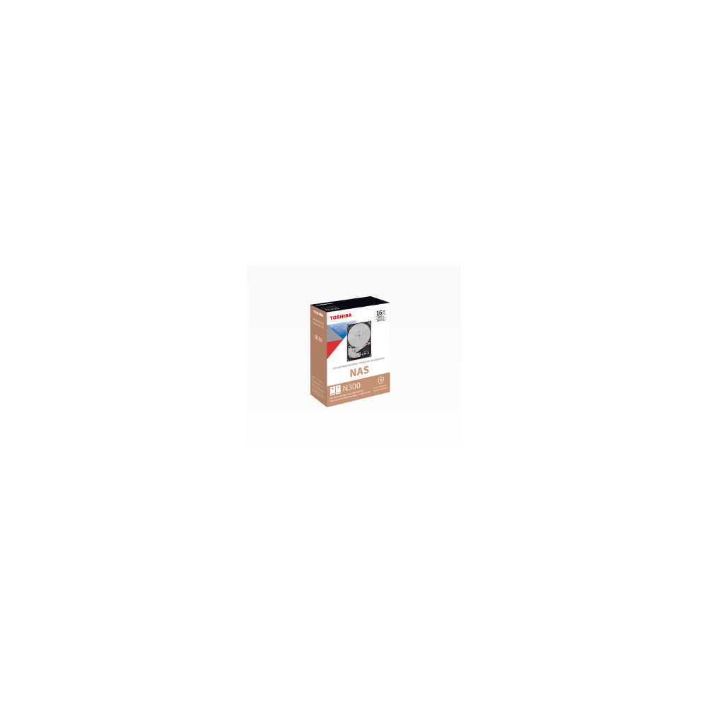 Produktbild för Toshiba N300 NAS - hårddisk - 4 TB - SATA 6Gb/s