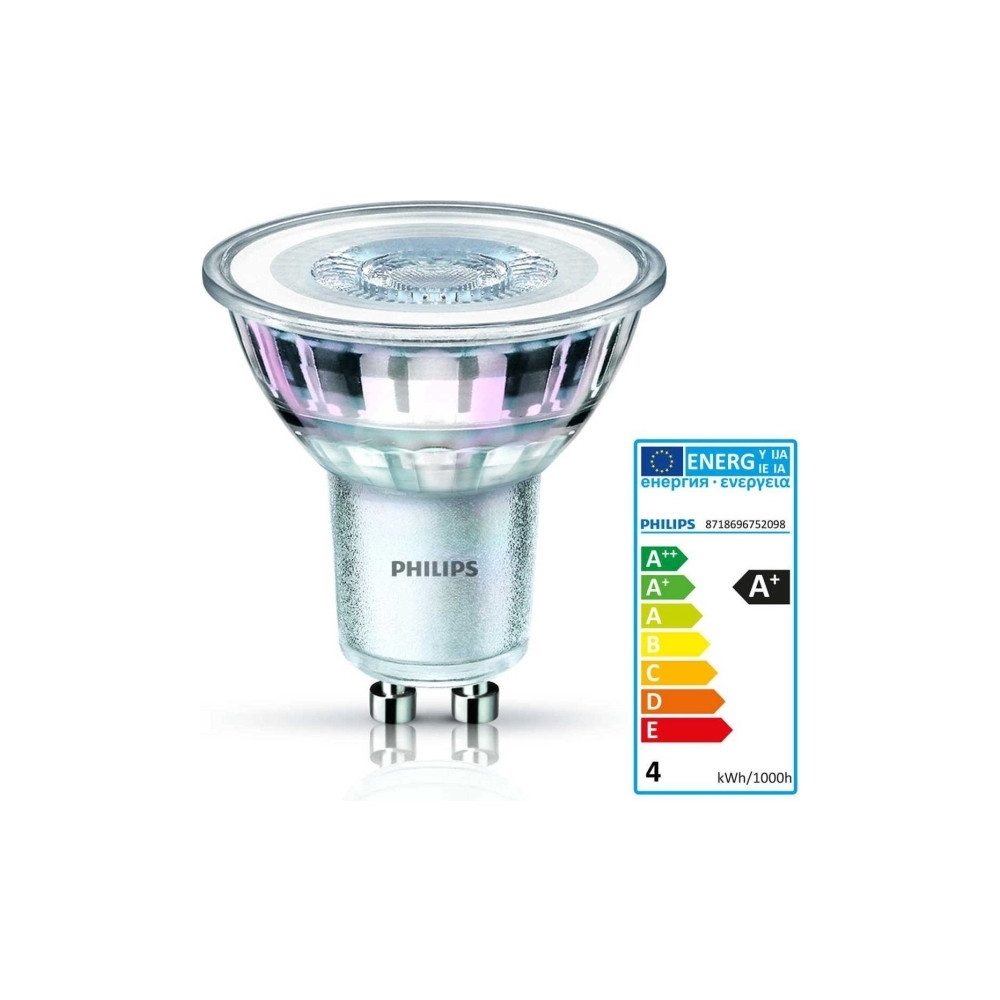Produktbild för Philips CorePro LEDspot - LED-spotlight - GU10 - 3.1 W - varmt vitt ljus - 2700 K